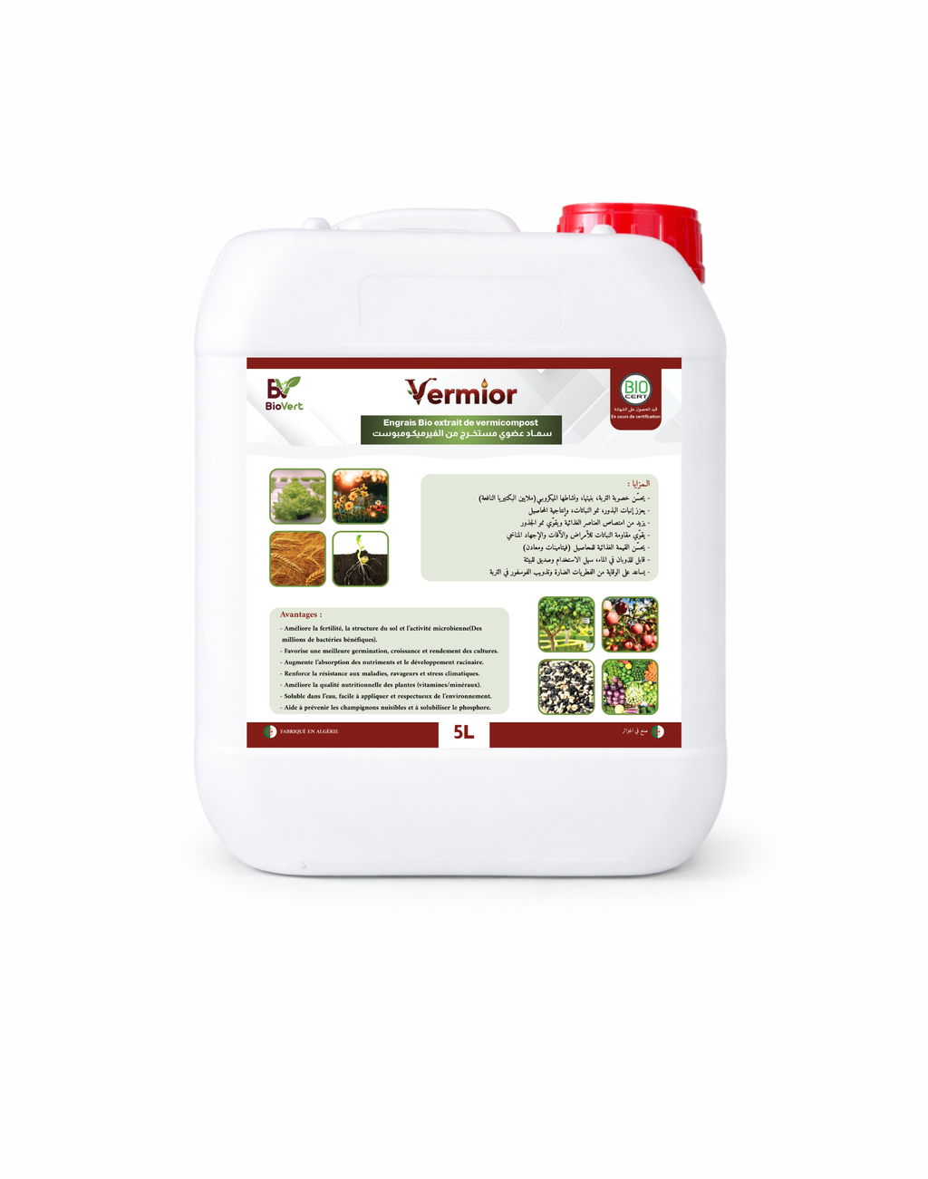 Vermior® Extrait de Vermicompost 5L